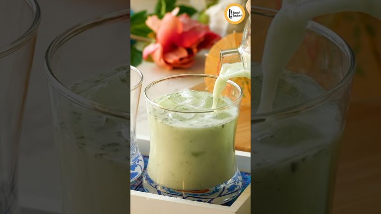 Doogh – Refreshing Persian Yogurt Drink – Healthy Iftar Drink Recipe By Food Fusion