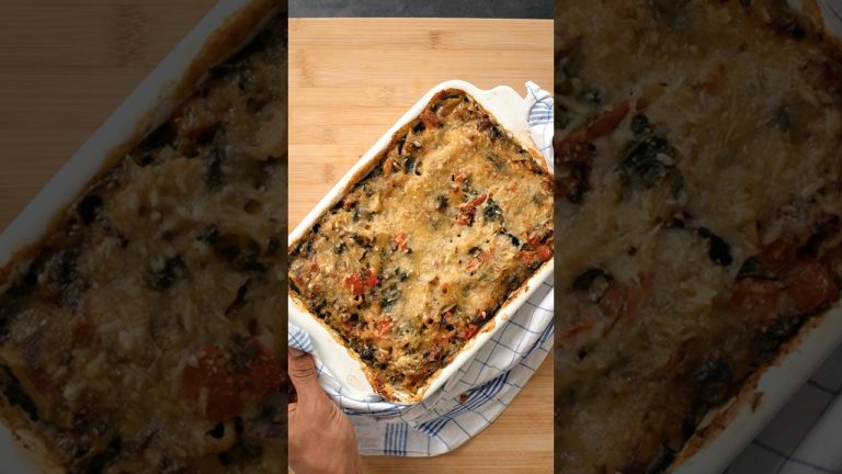 🔥One Pot Pasta mit Spinat und Hafersahne