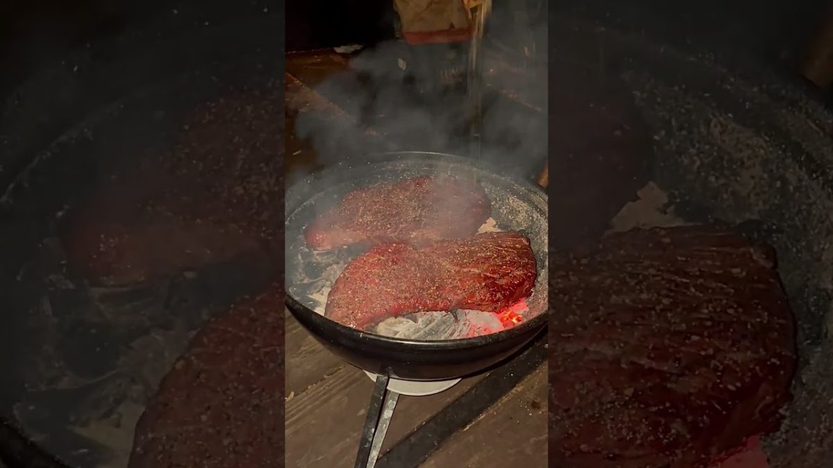 London Broil #bbq #woodfired #smoked #grill #steak #london #charcoal #fire #food #grilling
