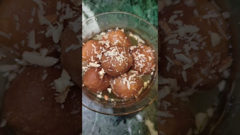 Bread Gulab Jamun Recipe | #shorts #bread #breadrecipe #gulabjamun #breadgulabjamun #breadrecipes