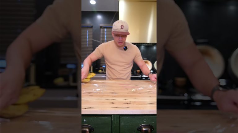 Quick tip on how to save your bananas if they’re ripening faster than you can finish them