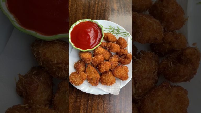 Crispy Chicken Nuggets #youtubeshorts #shorts #chicken #recipe #food