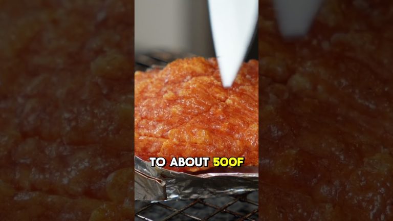 Great technique for CRISPY pork belly