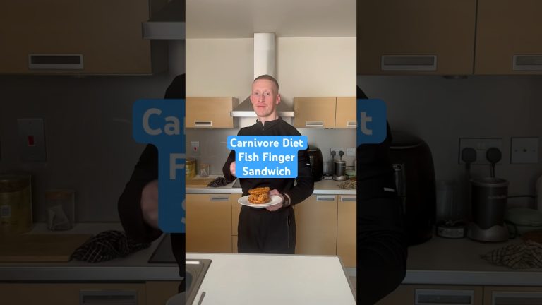 Carnivore Diet Fish Finger Sandwich #carnivore #carnivorediet #recipe #cooking #healthyfood #recipes