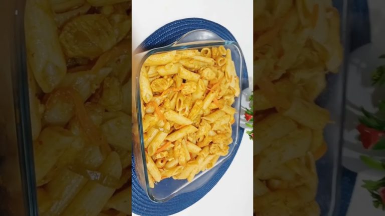 Chicken fajita pasta recipe #short #viralvideo #shortfeed #food#Ramdan