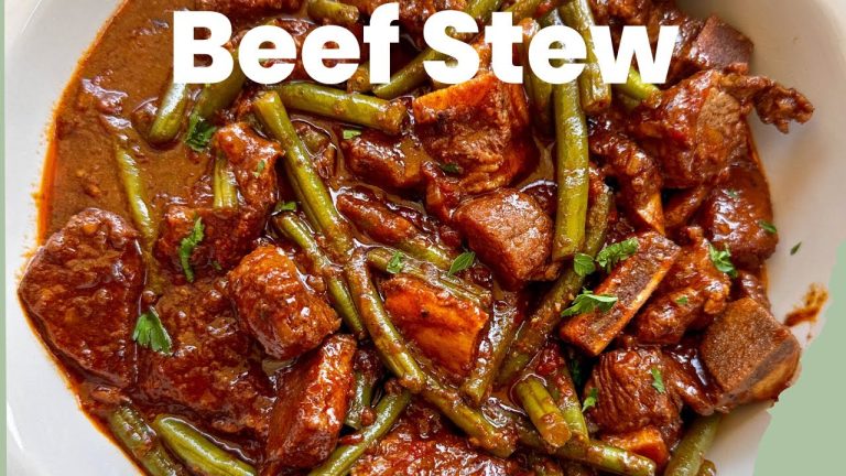 BEEF STEW Recipe South African Youtuber