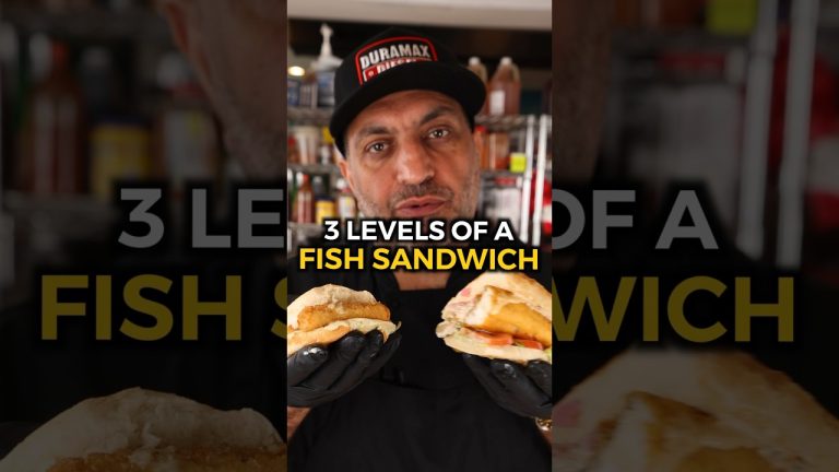 The 3 Levels of a Fish Sandwich