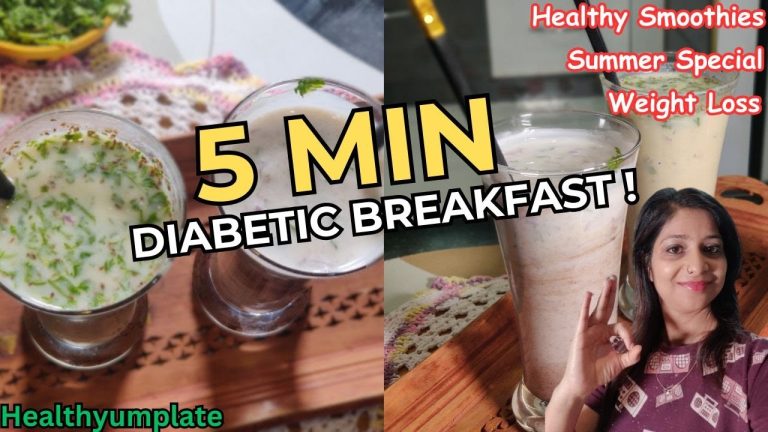 The Ultimate Diabetic Breakfast Recipe Guide | Diabetic Breakfast Smoothies | Healthy Breakfast