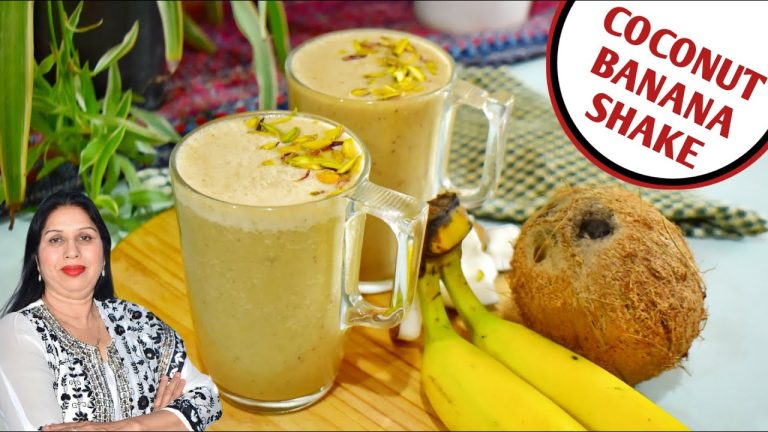 Healthy Dates and Coconut Smoothie Recipe | Biba Di Cooking