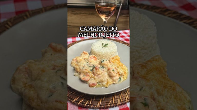 Camarão do melhor jeito!🍤🦐