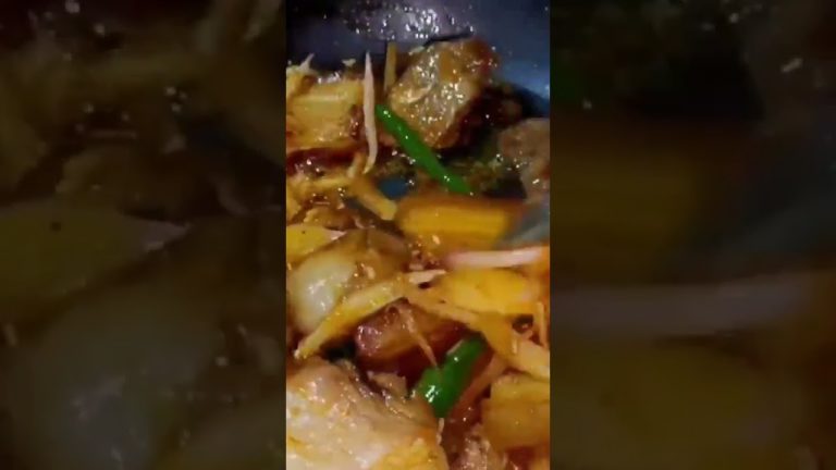 Pork Belly Dry Fry | Pork Belly Fry | Pork Curry Recipes | Yummy Pork Curry #porkrecipe #shorts