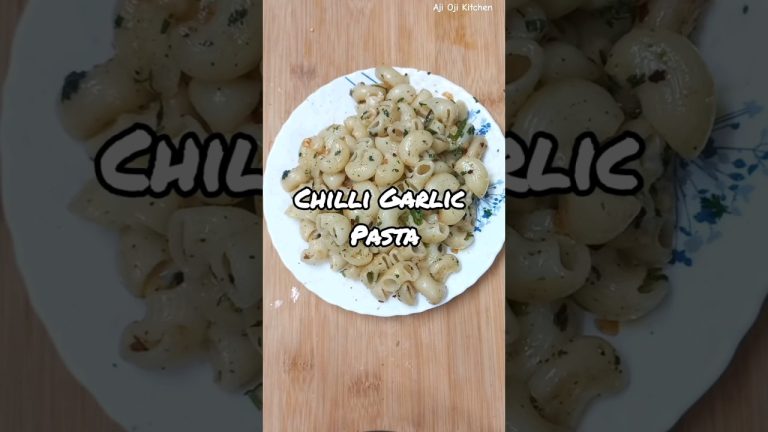 Chilli Garlic Pasta #shorts