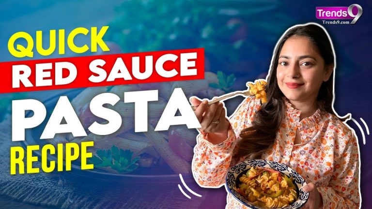 Quick Red Sauce Pasta Recipe 👌🍝 | How to Make Italian Red Sauce Pasta at Home?#pasta