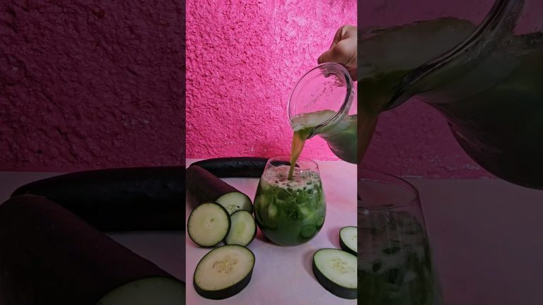 AGUA DE PEPINO #pepino #limón #agua #limonada #aguasfrescas #calor #fresco #verano  #cucumber #rico