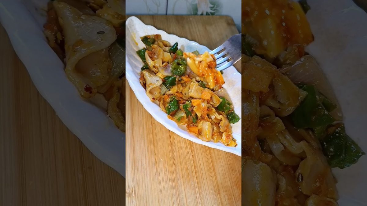 Healthy Wheat Pasta 😋 Roti ka Pasta 🍝 End Tak Dekho 😁#subscribe #shorts