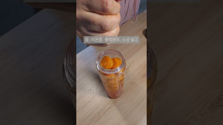 하루 한잔 노화를 늦추는 기적의 스무디 #shorts