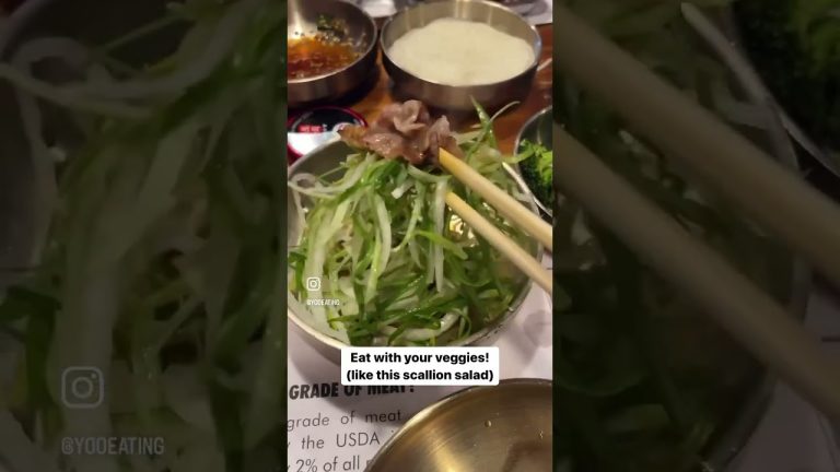 Tips for the best Korean BBQ! #koreanfood #koreancooking