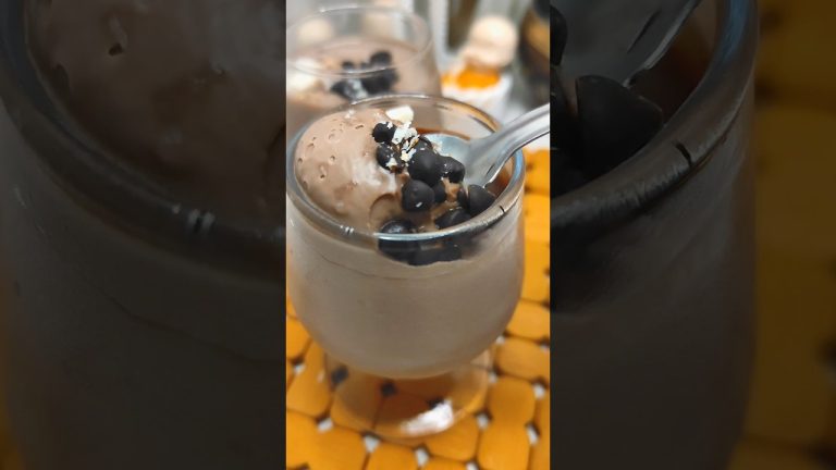 High Protein Choco dessert 🤌🏻♥️ #shorts #highprotein #dessert #guiltfree