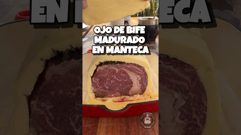 OJO DE BIFE MADURADO EN MANTECA 🧈🥩🤤 #asado #ribeye #food #bbq