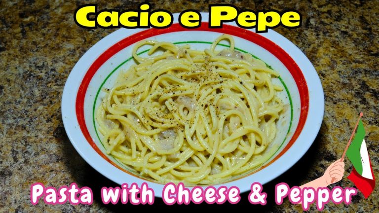 Cacio E Pepe Pasta Recipe
