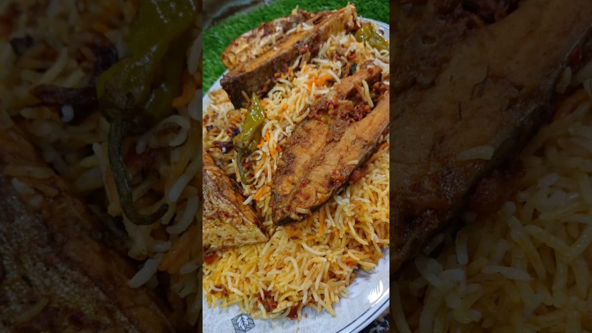 Fish Biryani Recipe #fishbiryani #biryanirecipes #biryani #food #shorts