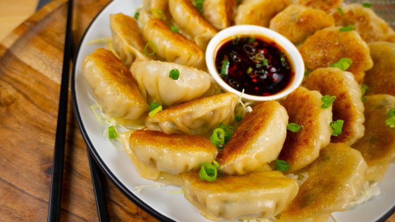 Pork Dumplings Recipe 🍖🥟 | Juicy Pan Fried Dumplings 👩‍🍳🔥 ep 11