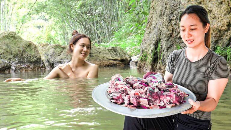 FULL VIDEO: Stewed Pork Leg Recipe – Harvest Fruit Garden Goes to the Market Sell | Free New Life