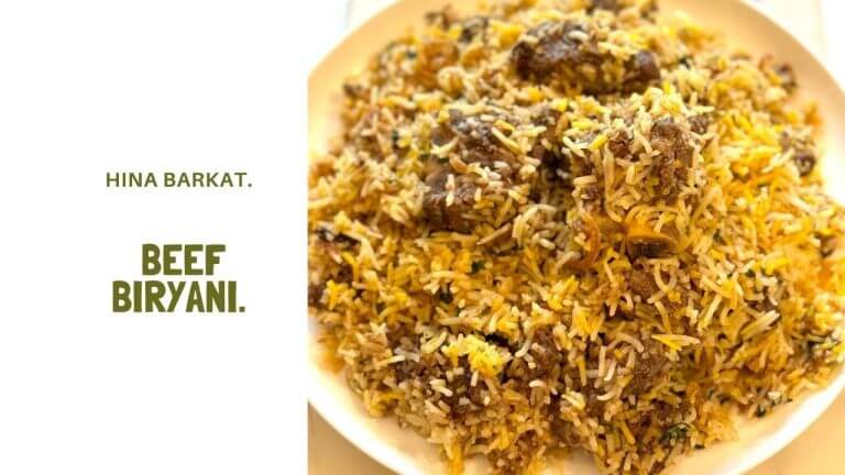 Beef Biryani | Shan  Beef Biryani | Ramzan Special | Pakistani Recipes | Hina Barkat.