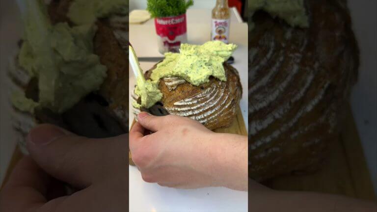 50-clove Garlic bread