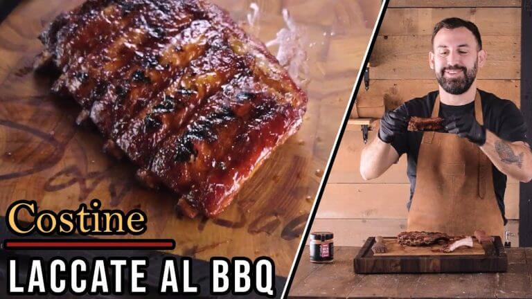 Come fare le costine di maiale glassate con salsa barbecue