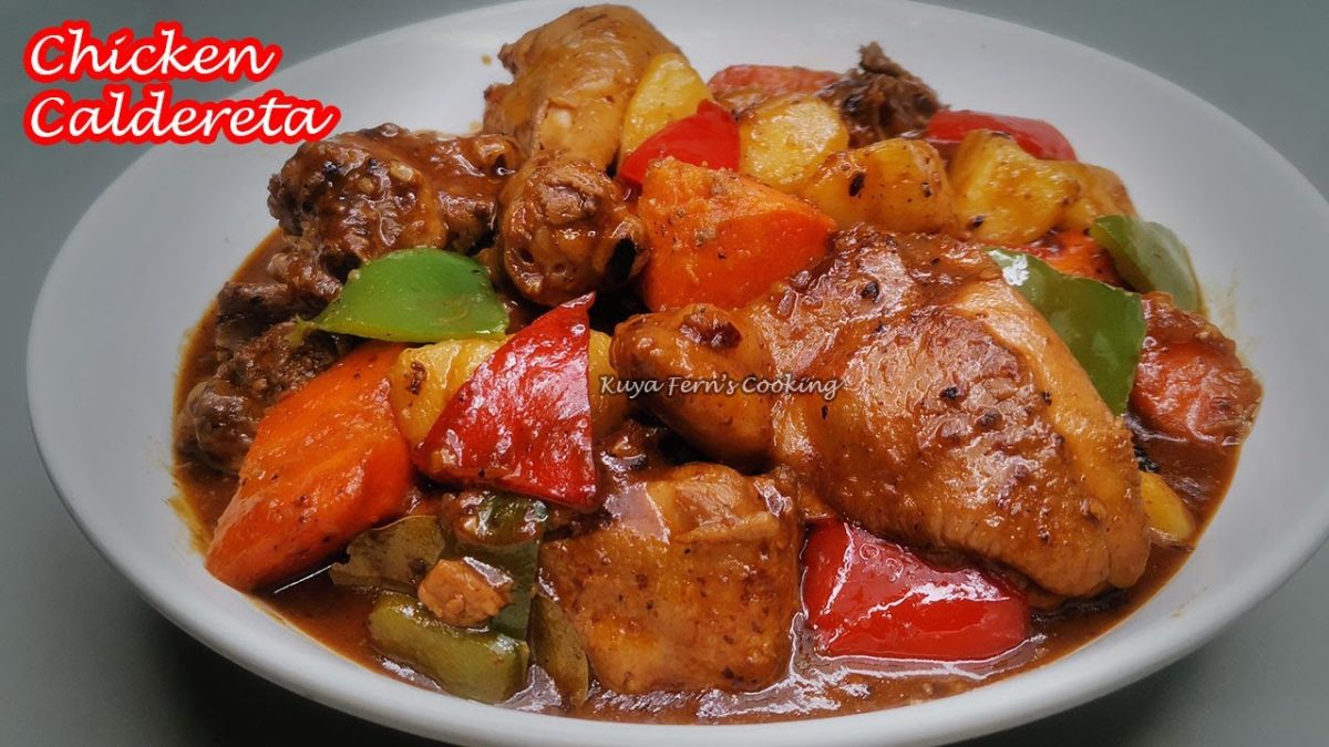 HOW TO COOK CHICKEN CALDERETA!!!