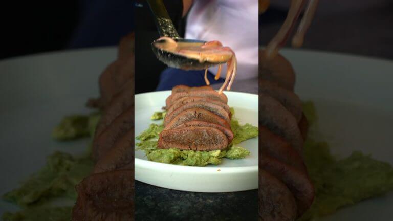 Tiradito de Lengua 👅 se te antojó?