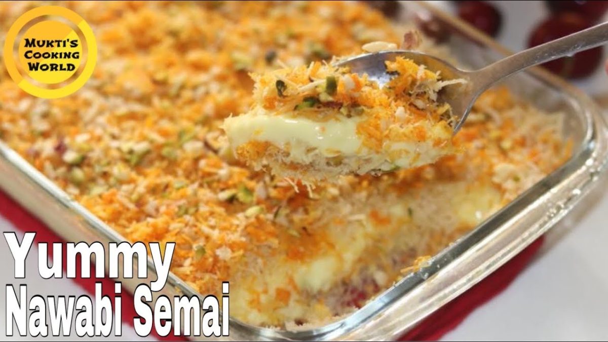 অসাধারন স্বাদের নওয়াবি সেমাই ॥ Nawabi Semai Recipe