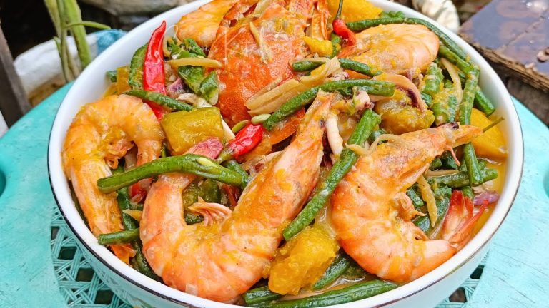 The Best Seafood Recipe | Seafood with Coconut Milk Recipe | Easy to cook