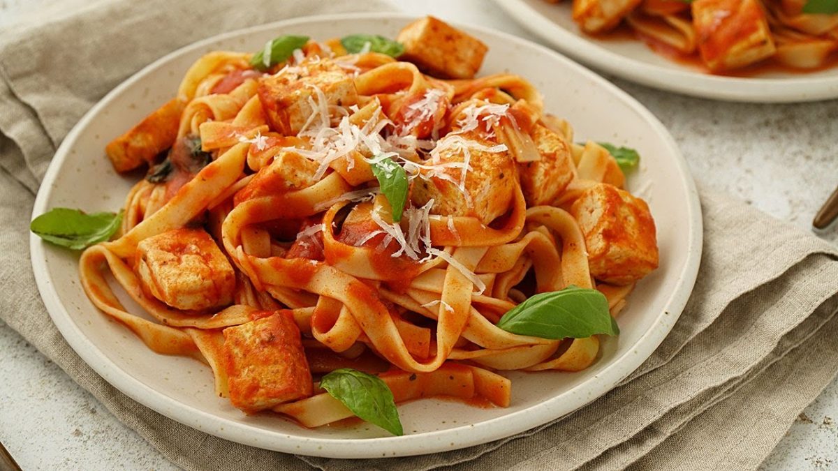 Easy and Delicious Tofu recipe you will love | Tofu Pasta