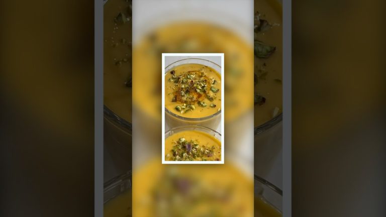 Mango Lassi #shorts #smoothie