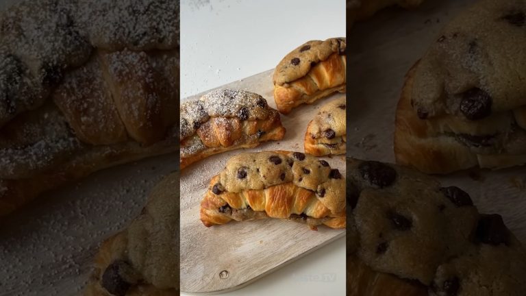 Cookie dough croissants | taste.com.au