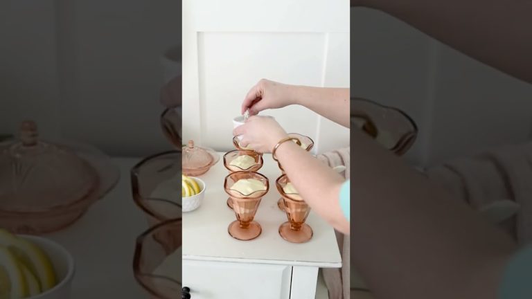 The easiest Spring dessert I've ever made 😍 #easyrecipe #springdiy