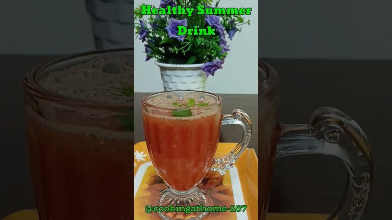 HEALTHY SUMMER DRINK  |  No added sugar and water  #Youtubeshorts  #shortvideo  #shortfeed