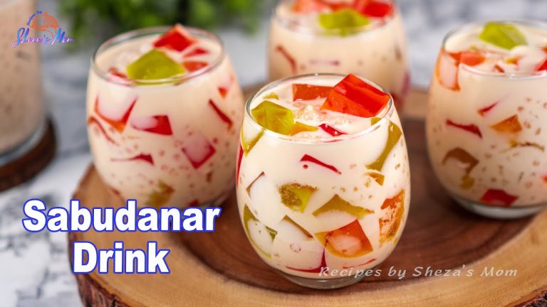 সাবুদানার সহজ ডেজার্ট ড্রিংক | Easy Sabudana Drink | Sabudana Dessert | Ramadan Iftar Drink