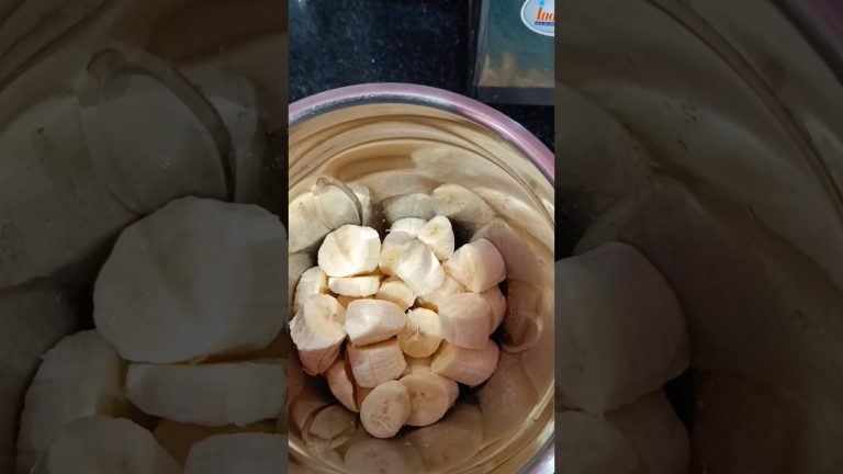 Morning Breakfast ☕🍞| Banana Smoothie🥤