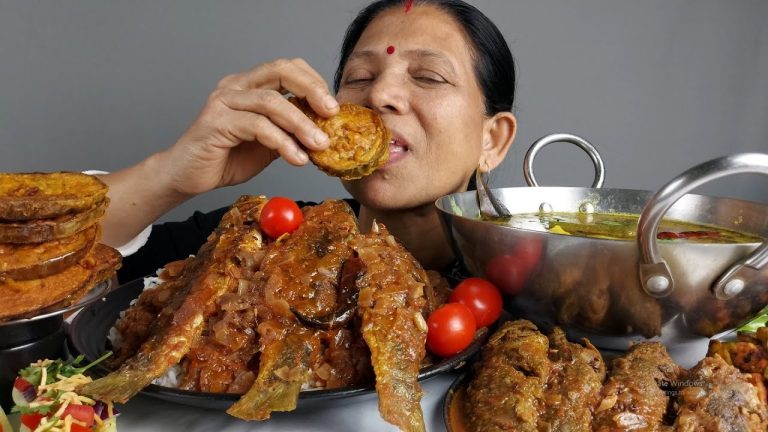 Food Eating Show Spicy Fish Dishes MUKBANG ASMR