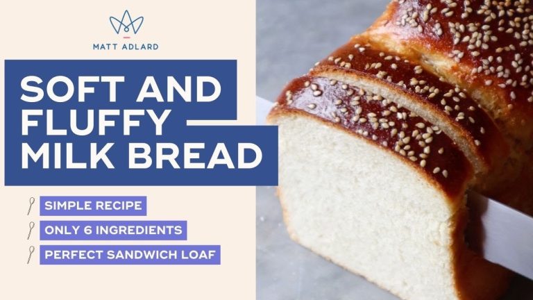 Soft and Fluffy Japanese-Style Milk Bread Recipe