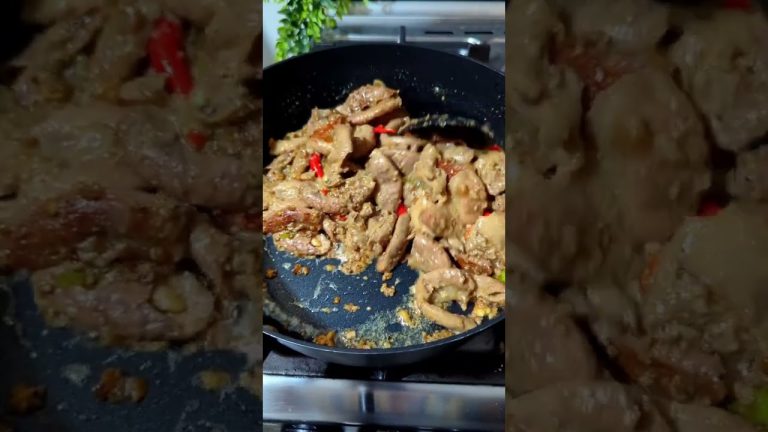 Beef intestine cooking and beef meat 😋😋