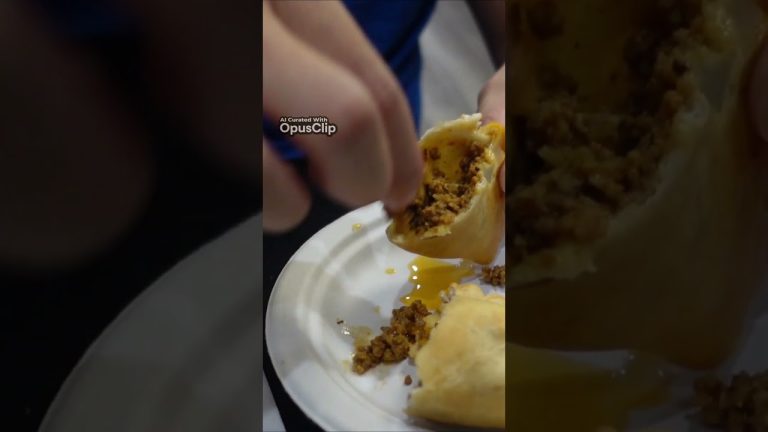 Tasty Beef Empanada Recipe!  A Flavorful Twist on a Classic Dish! #shorts #viral