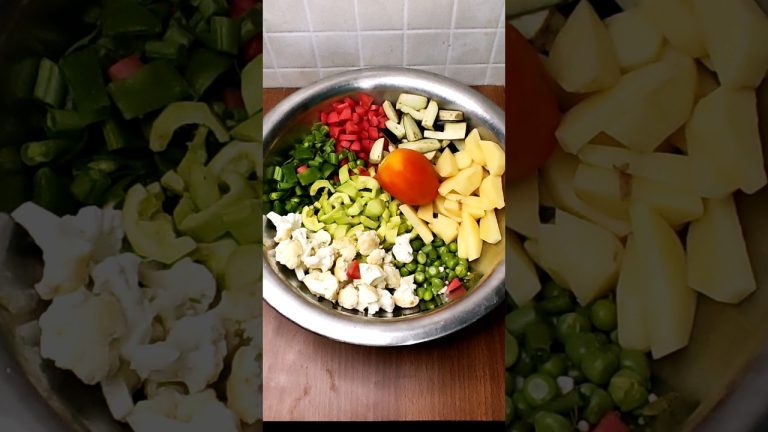 Mix veg sabzi recipe ||how to make mix vegetable sabzi #shorts