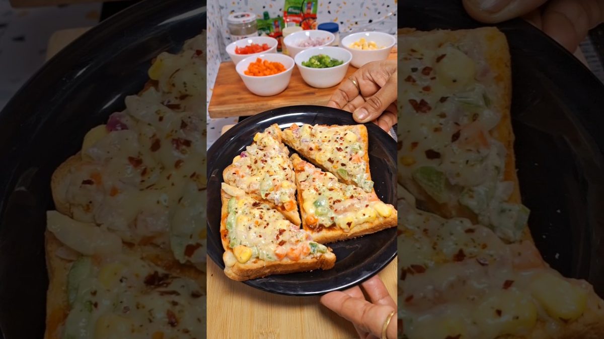 ये किसकी हरकत है😡😡😡😡 | Bread Pizza Recipe #shorts #viral #trending #bread #pizza #pizzalover #food