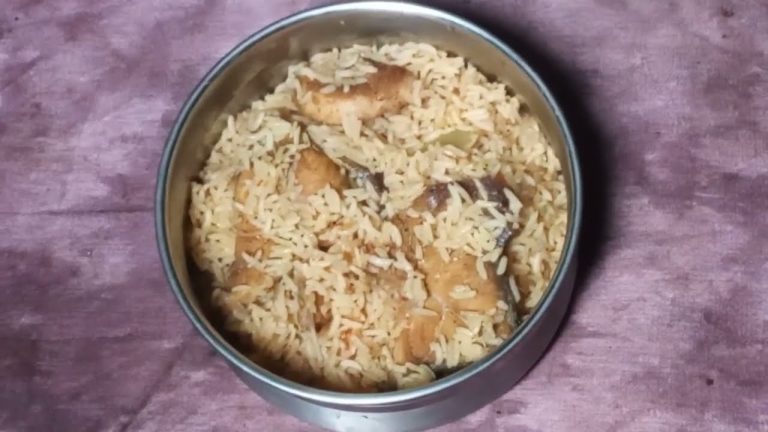 Black Pepper Trevally Fish Chayote Pilaf|Dinner Recipes|Pepper Recipes|Fish Recipes|Rice Recipe 1821