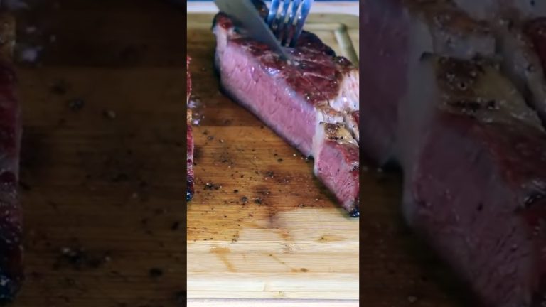 RIBEYE BLISS! #Shorts #ReverseSear #ColdGrateTechnique #BestSteak #steak #grill