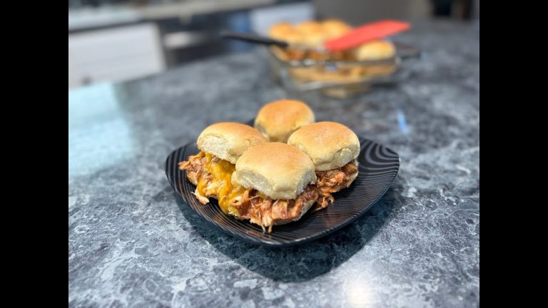Quick & Delicious BBQ Chicken Sliders